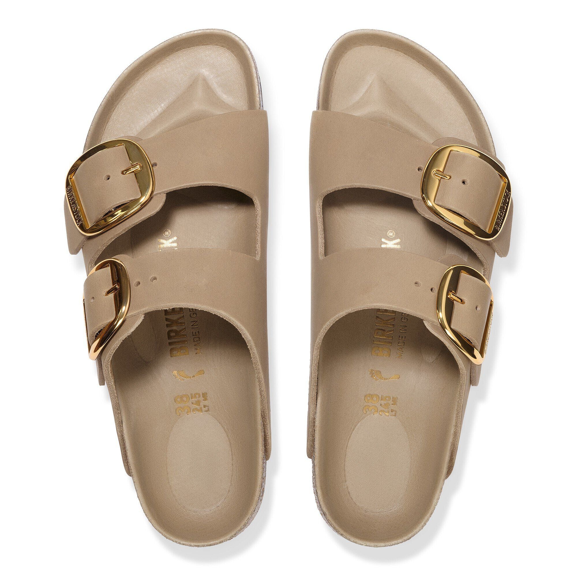 Arizona Big Buckle | Oiled Leather | Tobacco Brown - Image 4