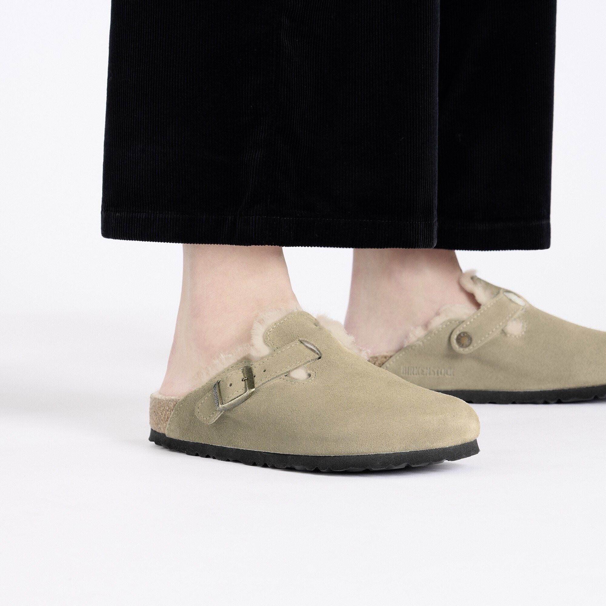 Boston Shearling | Suede | Taupe - Image 3