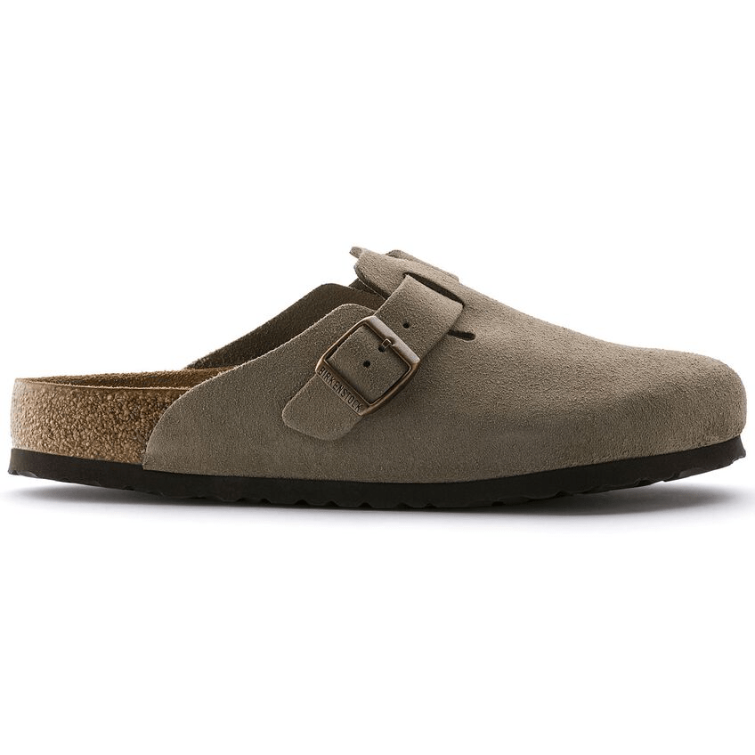 Boston | Soft Footbed | Suede | Taupe - Image 5