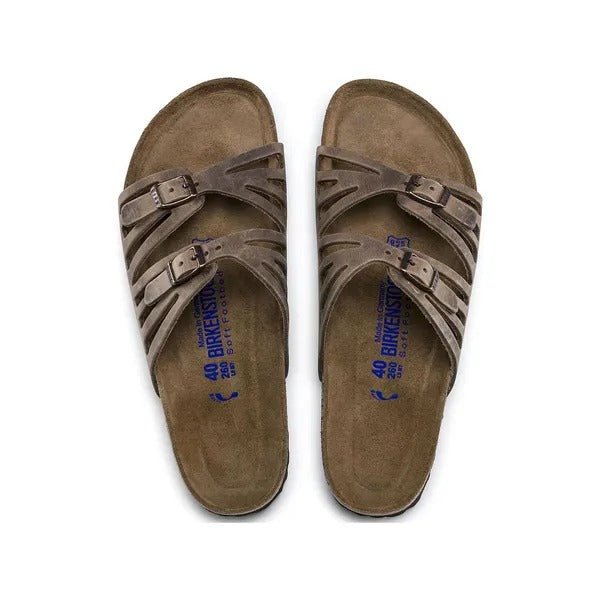 Granada | Soft Footbed | Oiled Leather | Tobacco - Image 2