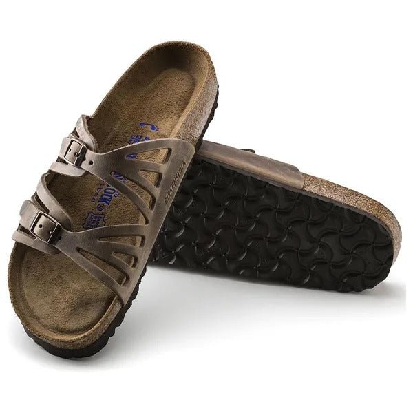 Granada | Soft Footbed | Oiled Leather | Tobacco - Image 5