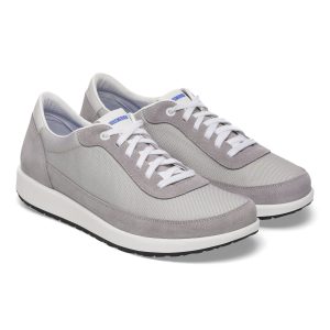 Honnef City | Suede/Textile | Whale Gray/Stone Coin