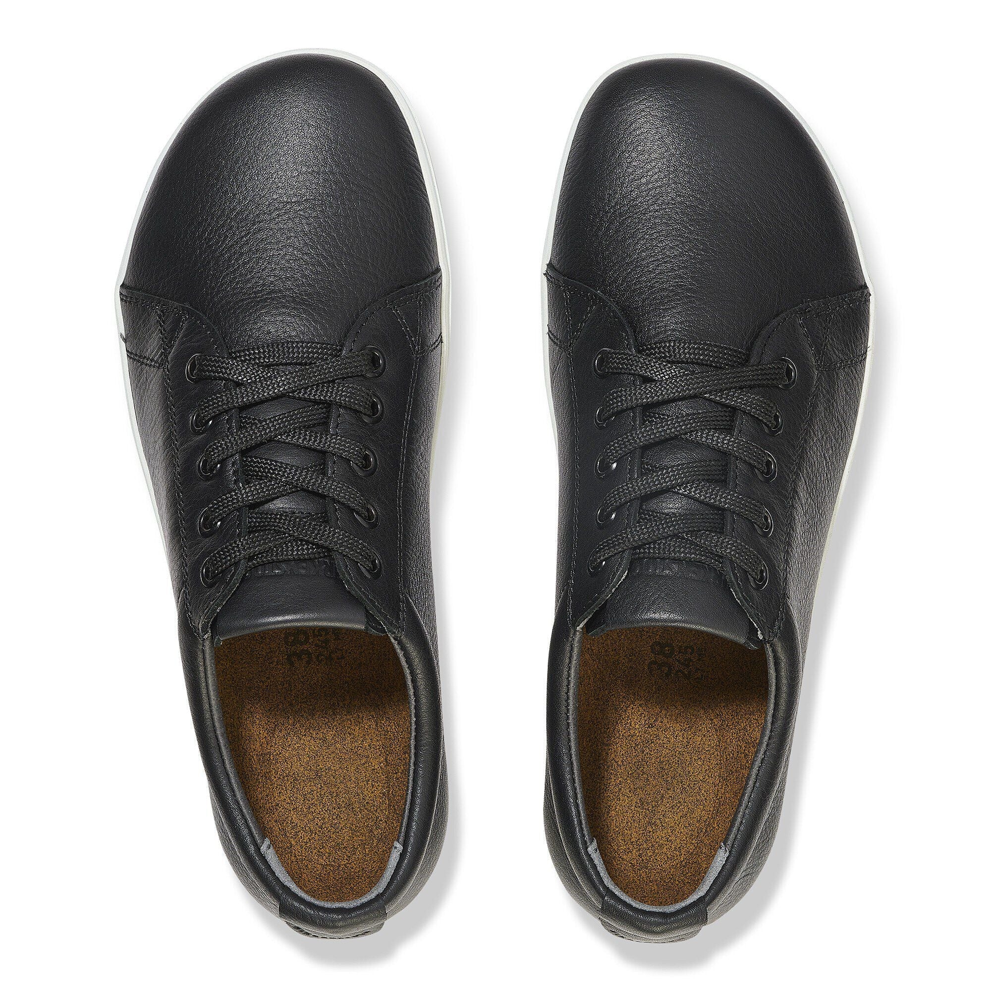 QO 500 Lace Up | Leather | Black/White - Image 2
