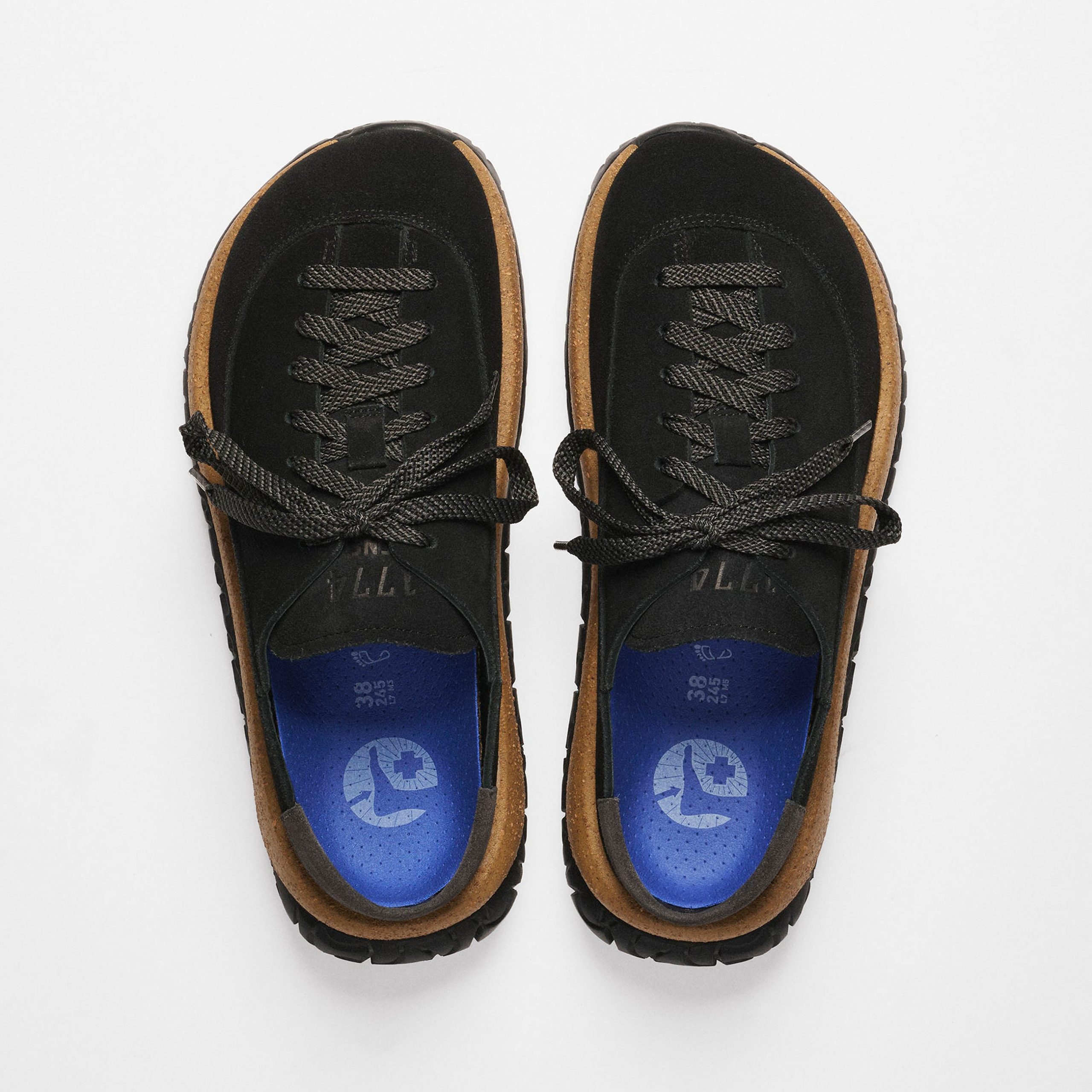 Uerzell 1774 Black Suede Leather