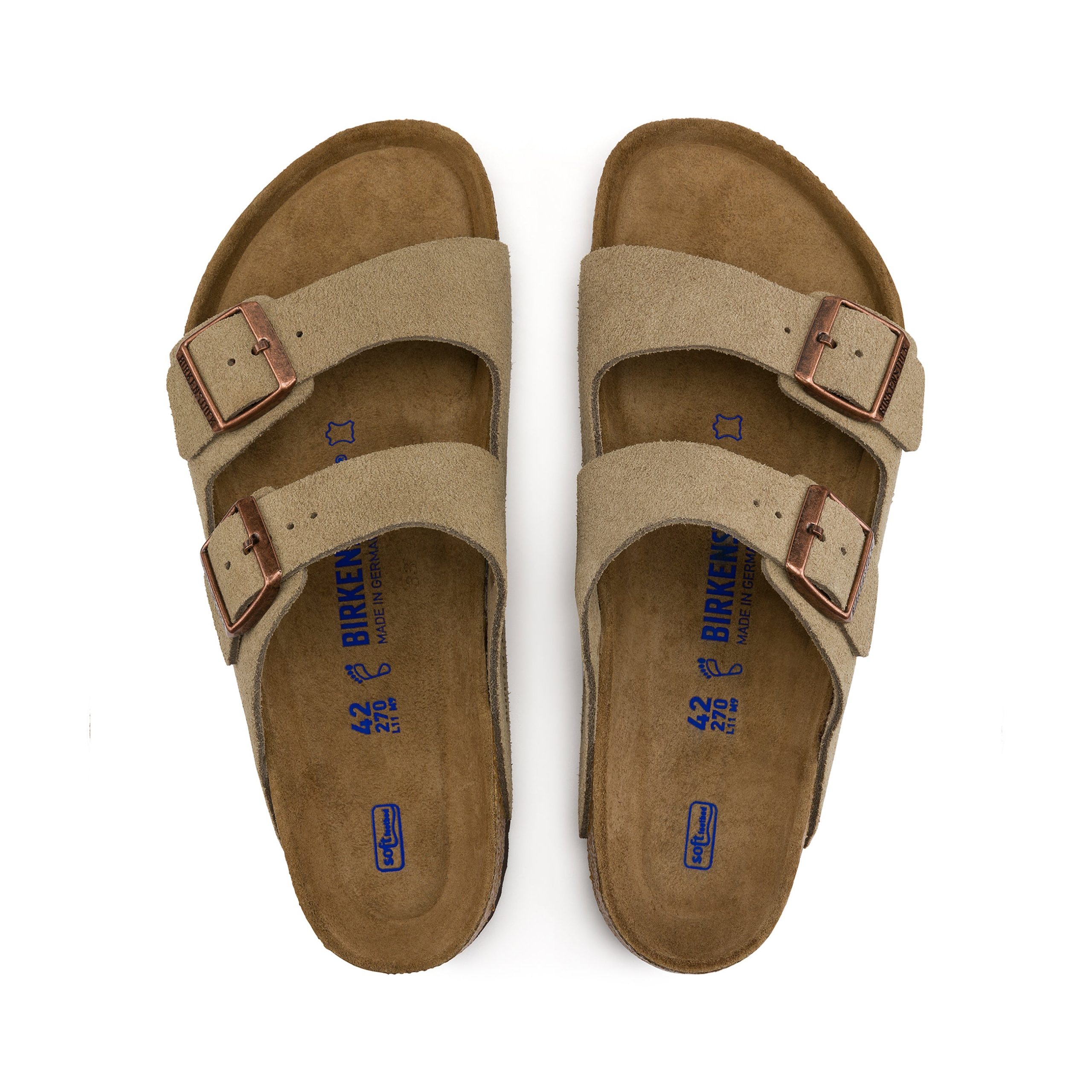 Arizona SFB Taupe Suede Leather - Image 4