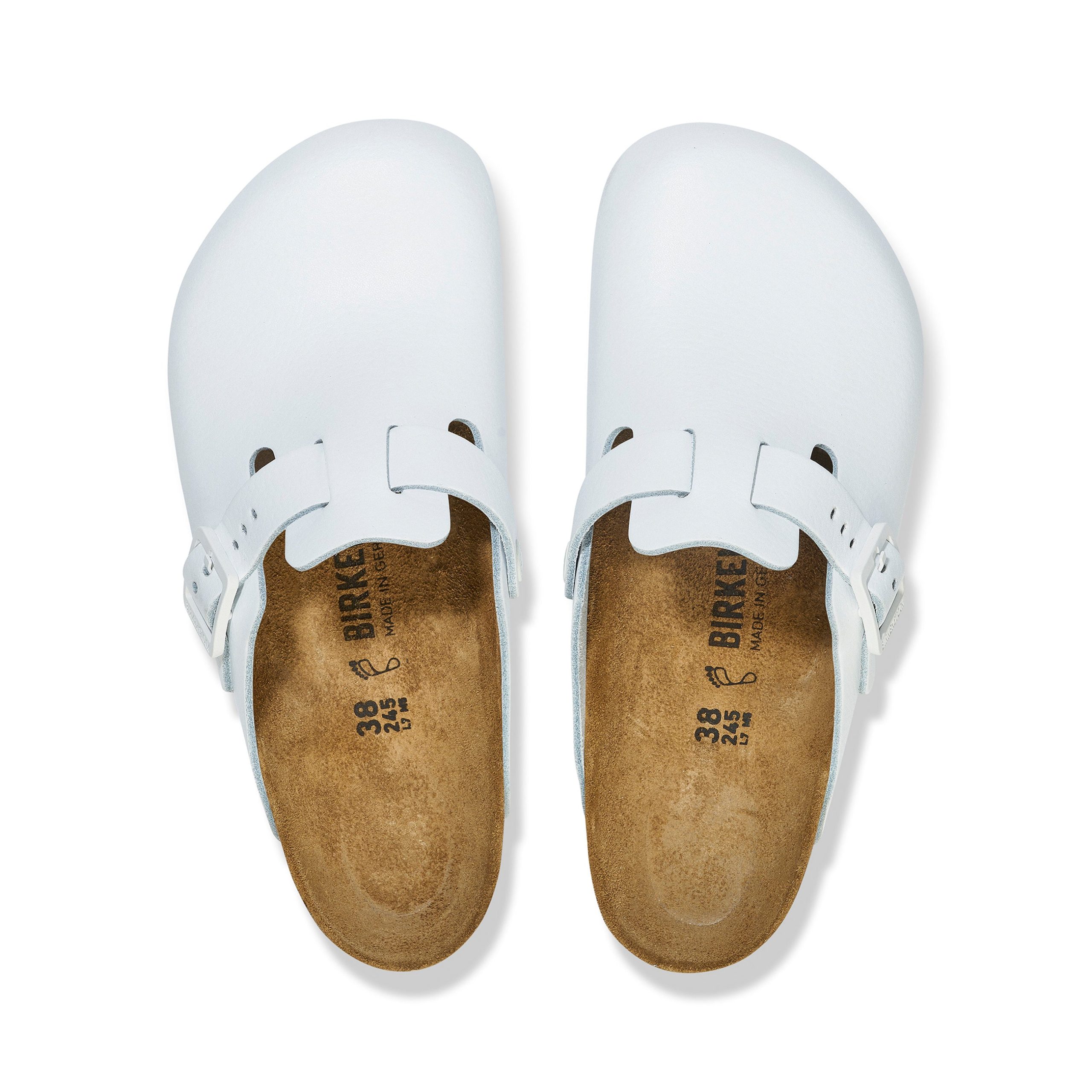 Boston Pro White PU Coated Natural Leather - Image 3