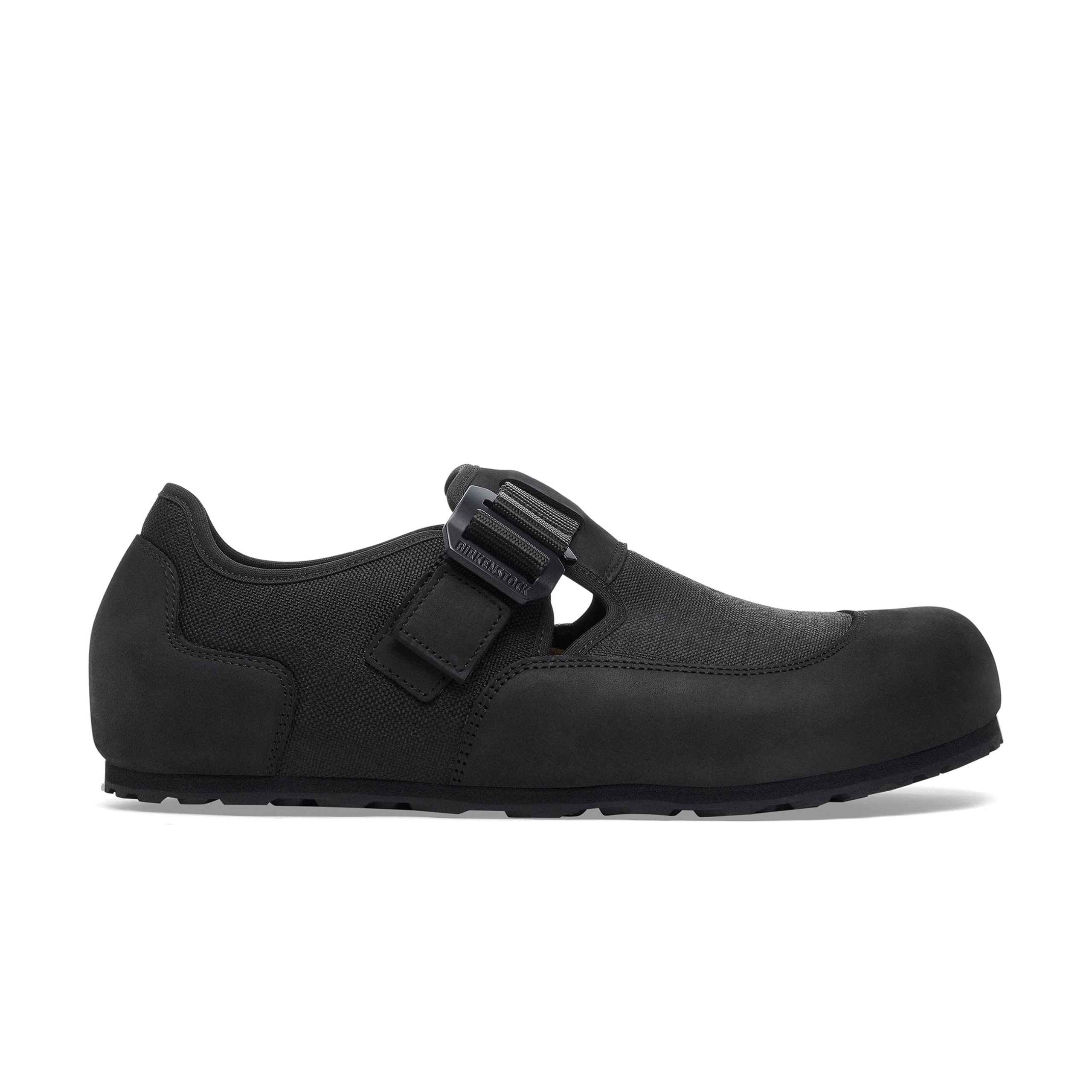 London Nova Black Textile/Nubuck Leather - Image 2