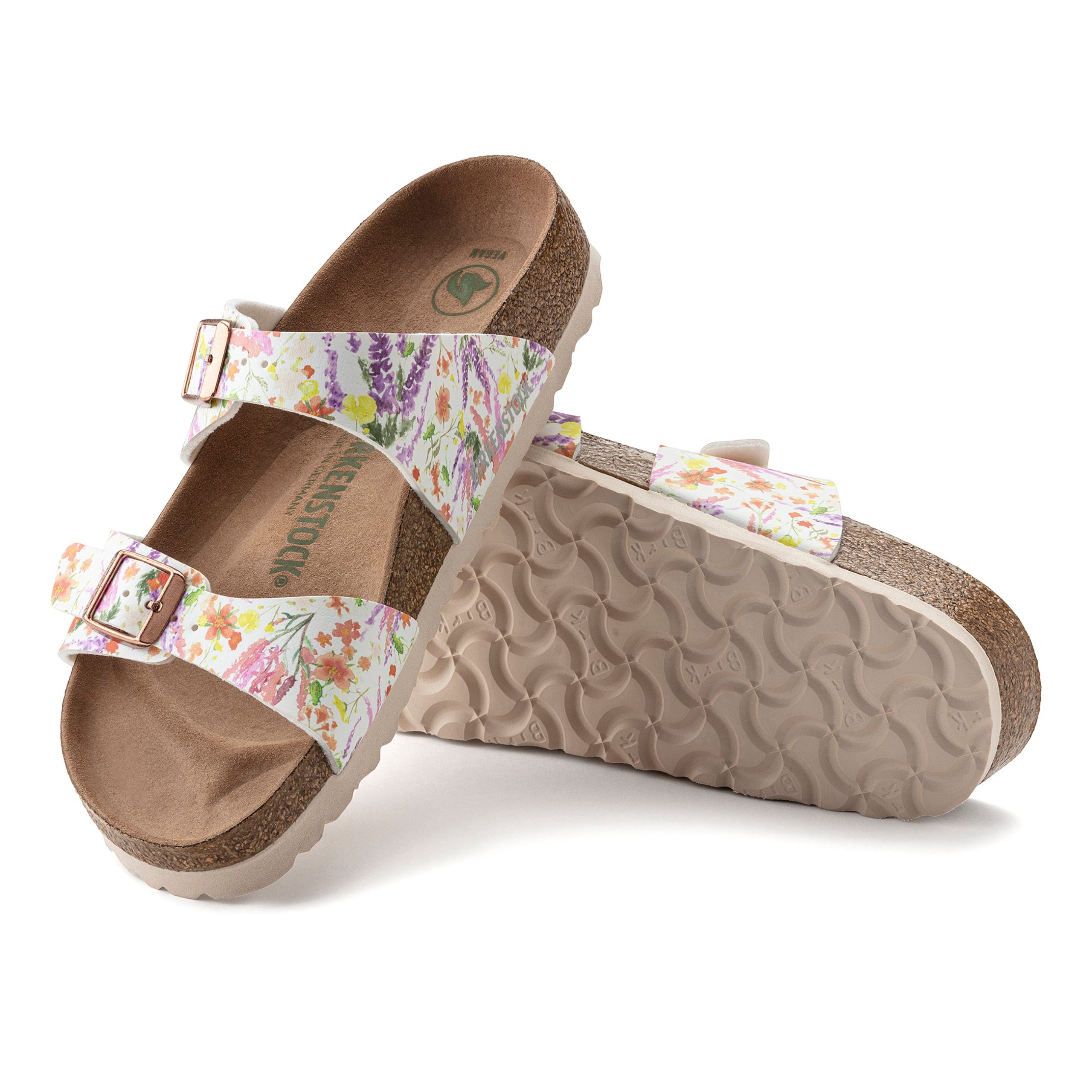 Sydney Vegan Rose Multicolour Birko-Flor - Image 4